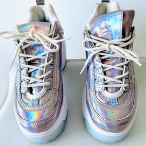 FILA DISRUPTOR 2 Women's Wedge Sneakers.